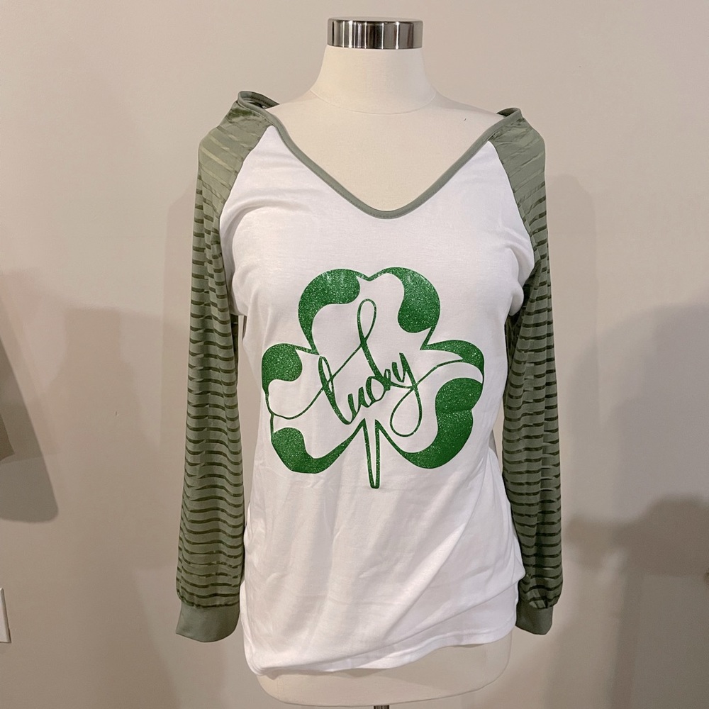 Brand new, never worn St Patrick’s shirt